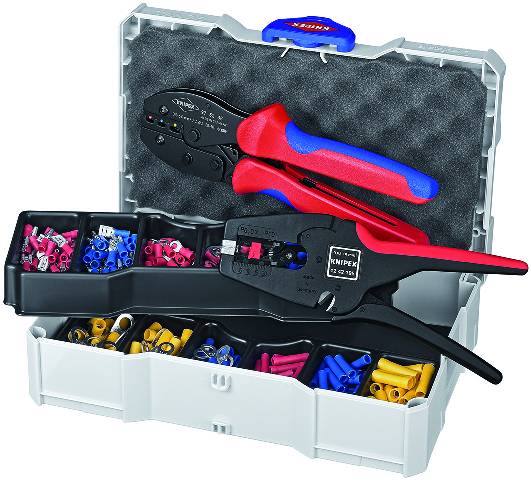 KNIPEX 97 90 22 Crimp-Sortiment für Kabelverbinder 265 mm