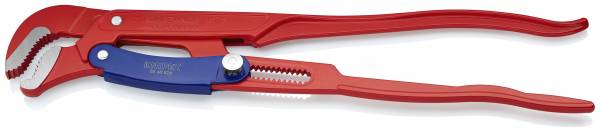 KNIPEX 83 60 020 Rohrzange S-Maul mit Schnelleinstellung 560 mm rot pulverbeschichtet