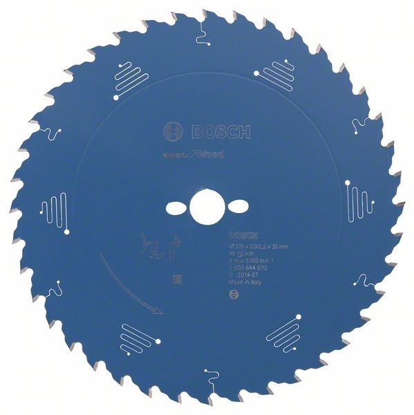 BOSCH KREISSÄGEBLATT EXPERT FOR WOOD, 335 X 30 X 3,0 MM, 40
