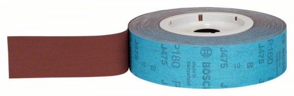 BOSCH SCHLEIFROLLE J475, GEWEBESCHLEIFROLLE, 38 MM X 25 M, 180