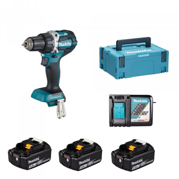 Makita Akku-Bohrschrauber 18V DDF484RT3J