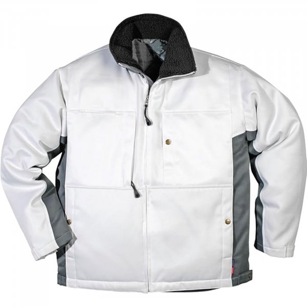 Fristads Kansas Pro Crafts Jacke mit Steppfutter Gr. XXL, Weiß
