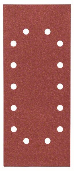 BOSCH SCHLEIFBLATT-SET EXPERT FOR WOOD, 14 LÖCHER, GESPANNT, 115X280 MM,120, 10er Pack