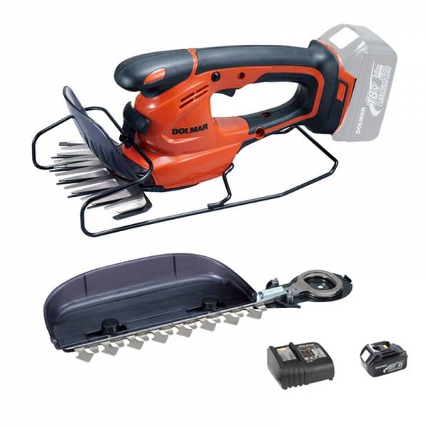 Dolmar Akku-Grasschere 18 V AX1821LGH AY-1821 LGH inkl. 18V Akku und Ladegerät