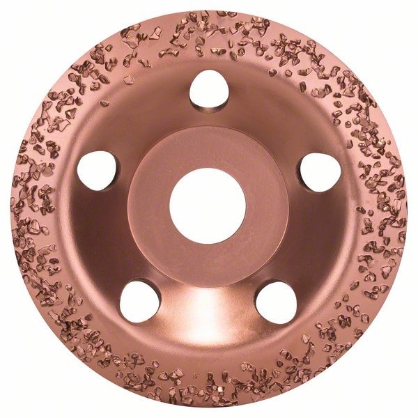 BOSCH HARTMETALLTOPFSCHEIBE, 115 X 22,23 MM, GROB, SCHRÄG