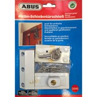 ABUS Hebe/Schiebetürschloß 3040 W SB weiß 2209 ABUS Hebe/Schiebetürschloß 3040 W SB weiß 2209