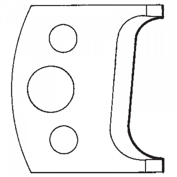 scheppach Profilmesser Paar 63207602 wie Leitz 026102ID.-NR. 100 129 002
