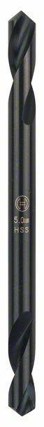Bosch Doppelendbohrer HSS-G, 5 x 17 x 62 mm, 10er-Pack