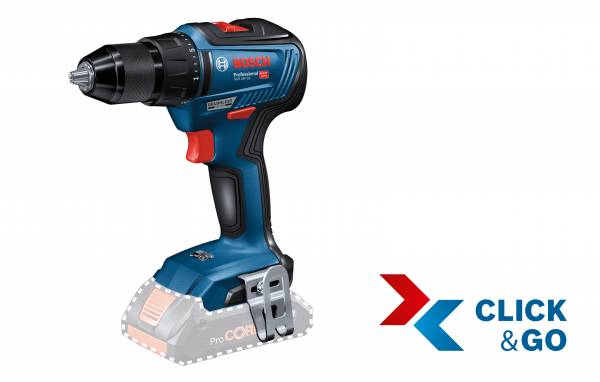 Bosch Akku-Bohrschrauber GSR 18V-55, Solo Version in L-Boxx 06019H5203