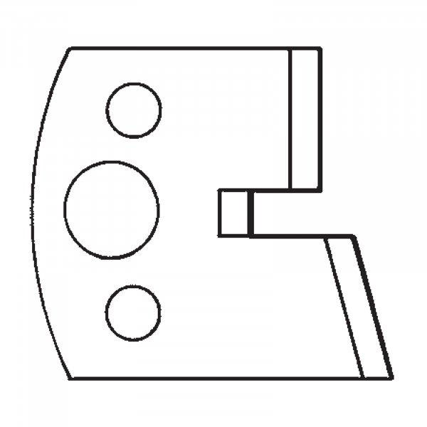 scheppach Profilmesser Paar 63207423 ID.-NR. 100 129 073wie Leitz 026261