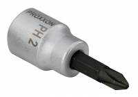 PROXXON 3/8" Kreuzschlitzeinsatz, PH 1 / 2 / 3, 50 mm lang verschiedene Varianten PROXXON 3/8" Kreuzschlitzeinsatz, PH 1 / 2 / 3, 50 mm lang verschiedene Varianten