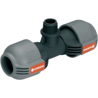 Gardena Sprinklersystem T-Stück 25 mm x 1/2" AG 2786 Neu Sprinkler Gardena Sprinklersystem T-Stück 25 mm x 1/2" AG 2786 Neu Sprinkler