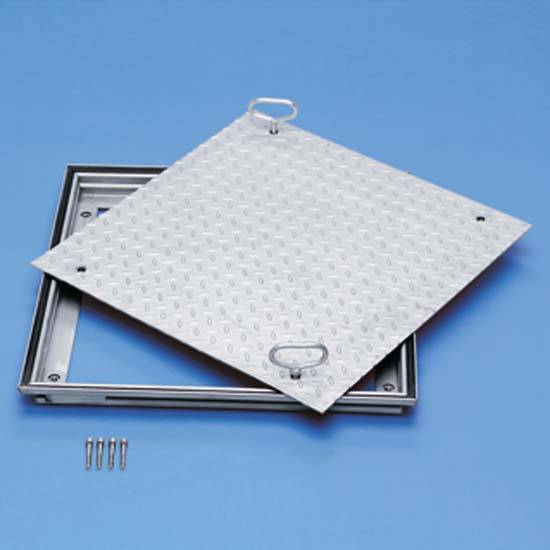 Zarges Schachtabdeckung Aluminium 600 x 600 mm 47021