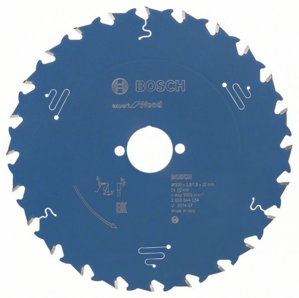 BOSCH KREISSÄGEBLATT EXPERT FOR WOOD, 200 X 32 X 2,8 MM, 24