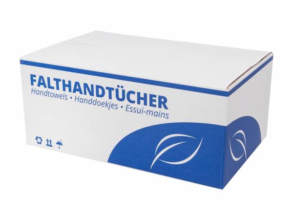 3200 Handtuchpapier hochweiß 2-lagig 25x23cm Z/V-Falz Zellstoff