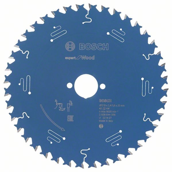 BOSCH KREISSÄGEBLATT EXPERT FOR WOOD, 210 X 30 X 2,4 MM, 40