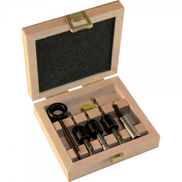 Bohrer-Bit-Senker-Satz HSS 3tlg. FAMAG