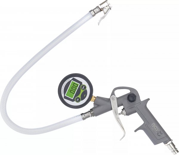 BGS Druckluft-Reifenfüllpistole digital max. 8 bar 6794