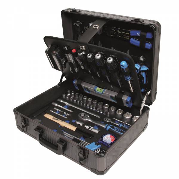 BGS 15501 Profi-Werkzeug-Satz im Alu-Koffer 149-tlg Werkzeugkoffer Handwerkzeuge