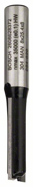 BOSCH NUTFRÄSER, 8 MM, D1 8 MM, L 25,4 MM, G 56 MM