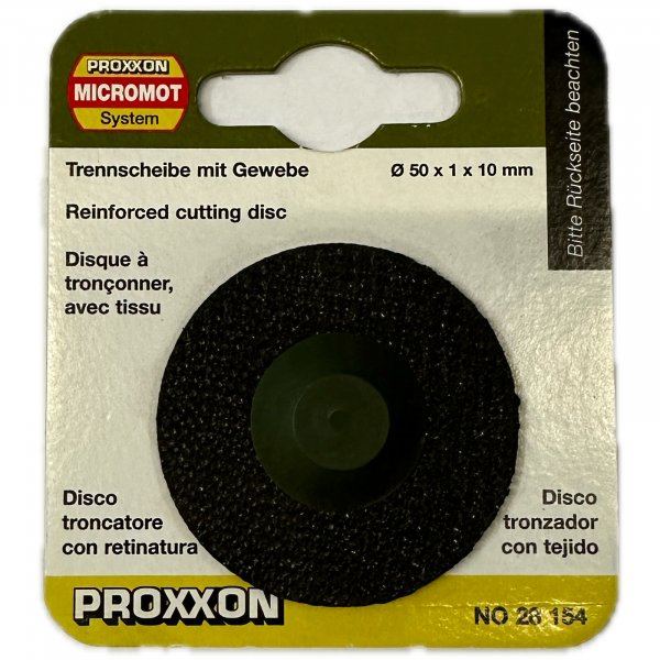 PROXXON Trennscheibe mit Gewebe 50 mm 28154