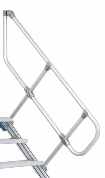 Zarges Handlauf starr für Treppenpodest 45° für 3 Stufen 42355302