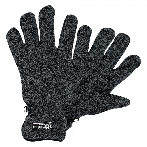 Handschuhe, Fleece Thinsulate grau