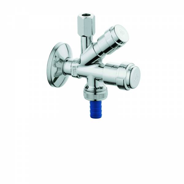 GROHE WAS-Kombieckventil 41070 Design-Gr. DN10 mit RV chrom