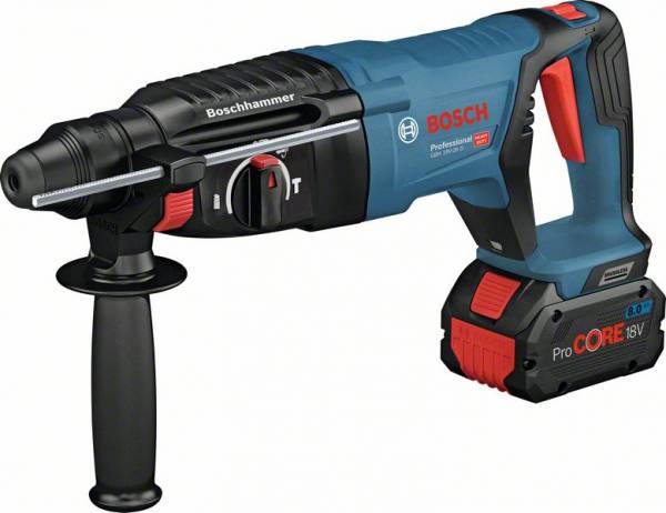 Bosch Akku-Bohrhammer mit SDS plus GBH 18V-26 D, Solo Version, Handwerkerkoffer 0611916000