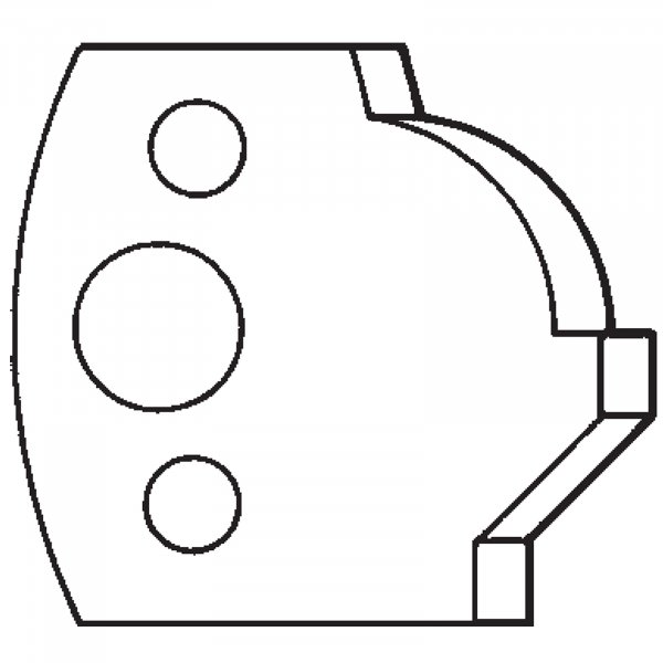 scheppach Profilmesser Paar 63207413 wie Leitz 026251ID.-NR. 100 129 063