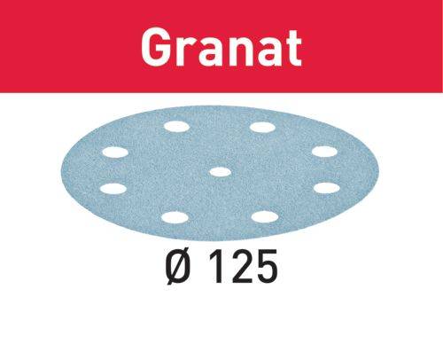 Festool Schleifscheibe STF D125/8 P180 GR/10 Granat 497149