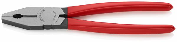 KNIPEX 03 01 250 EAN Kombizange 250 mm schwarz atramentiert mit Kunststoff überzogen poliert