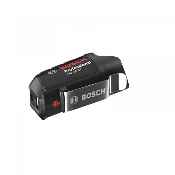 Bosch Professional Akku-Adapter GAA 12 V mit USB-Ladeanschluss GAA 12V / GAA 10,8 V, 1600A0030H
