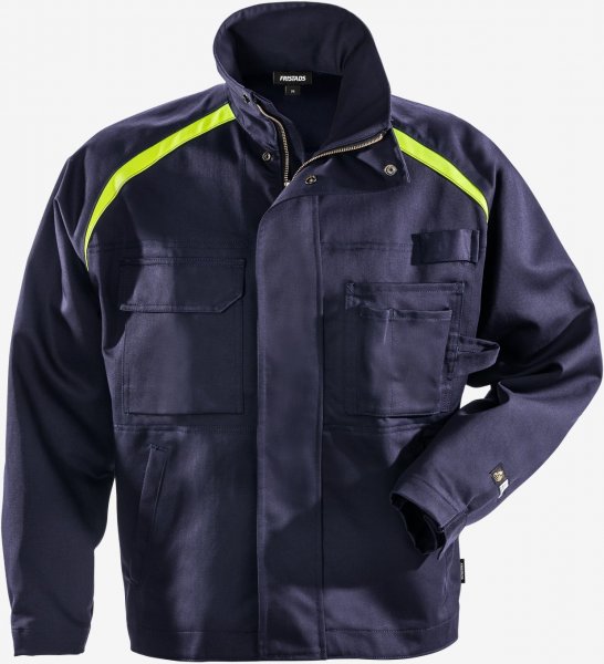 Fristads Kansas FLAM Jacke 4030-14 Gr. M Dunkelblau
