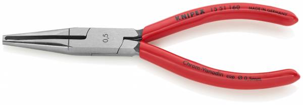 KNIPEX 15 51 160 Abisolierzange 160 mm mit Kunststoff überzogen poliert