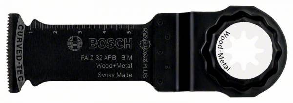 Bosch BIM Tauchsägeblatt PAIZ 32 APB, Wood and Metal, 60 x 32 mm