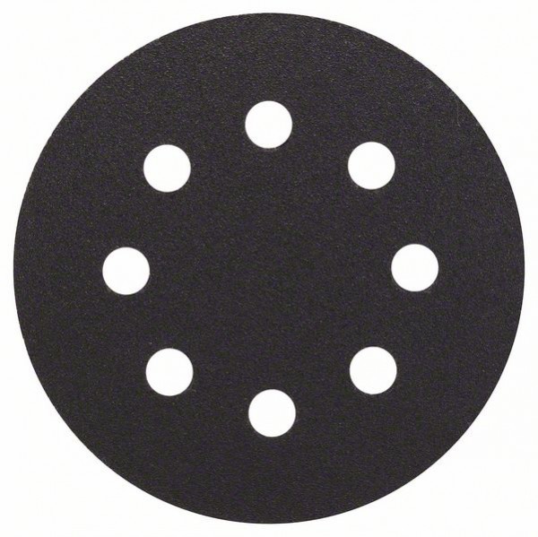 BOSCH SCHLEIFBLATT-SET BEST FOR STONE, 5ER-PACK, 8 LÖCHER, KLETT, 115 MM, 120