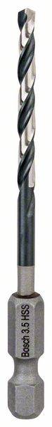 Bosch HSS Spiralbohrer mit Sechskantschaft, 3,5 x 39 x 79 mm, 1er-Pack
