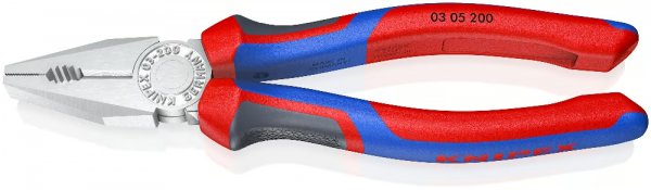 KNIPEX 03 05 200 Kombizange verchromt