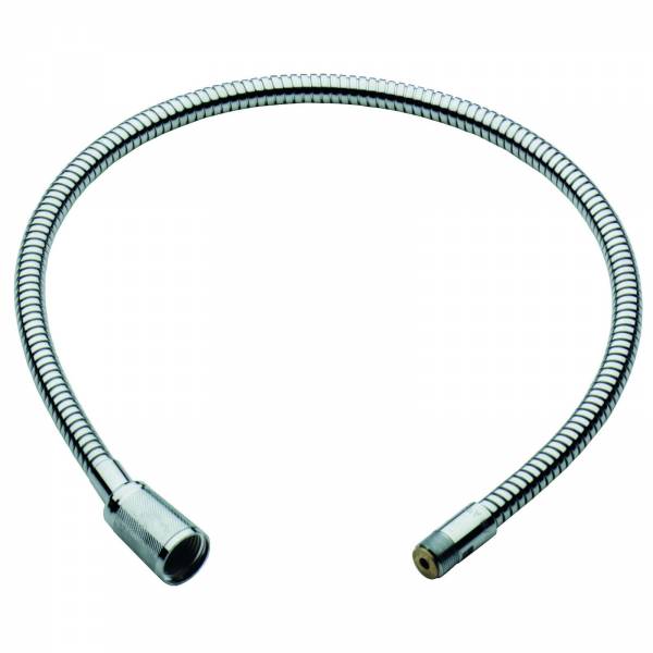 GROHE Brauseschlauch 46104 Metall 1/2"xM15x860mm f. EHM m. herausz. Brause