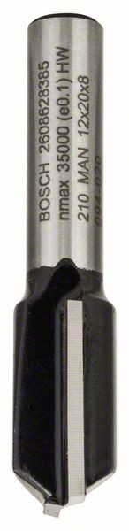 BOSCH NUTFRÄSER, 8 MM, D1 12 MM, L 20 MM, G 51 MM