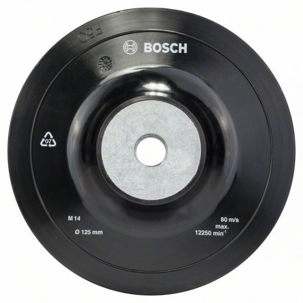 BOSCH STÜTZTELLER, 125 MM, 12 500 U/MIN