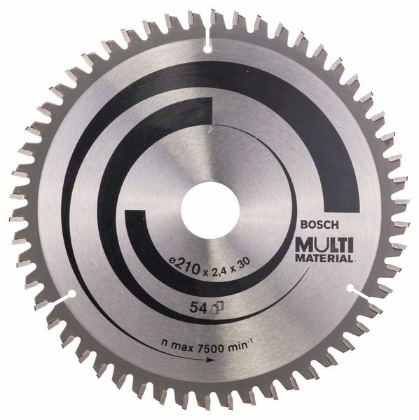 BOSCH KREISSÄGEBLATT MULTI MATERIAL, 210 X 30 X 2,4 MM, 54