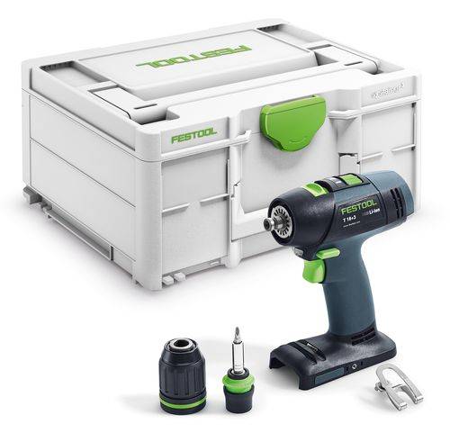 Festool Akku-Bohrschrauber T 18+3-Basic 576448 im Systainer