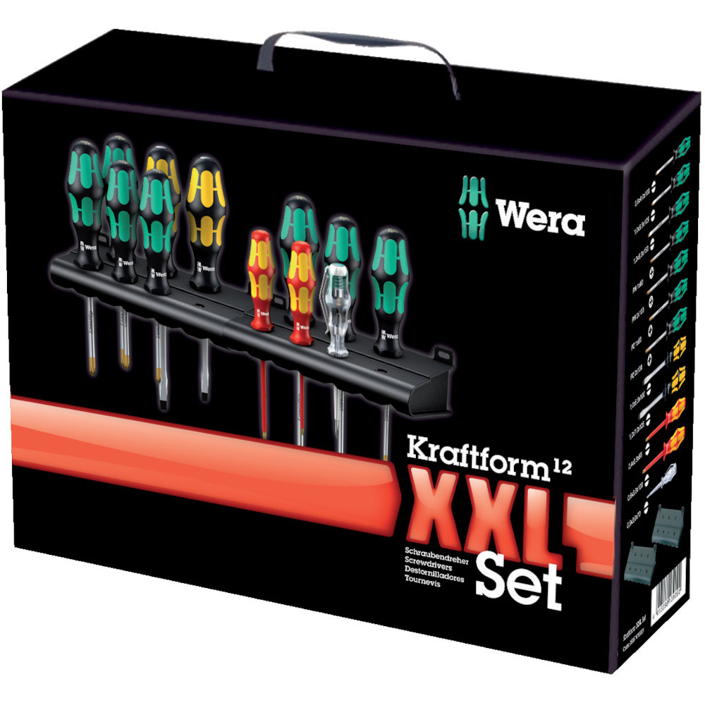 Wera Schraubendreher-Set Kraftform XXL 12tlg. Wera ...