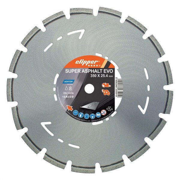 Norton Clipper DIA-TRENNSCHEIBE SUP-ASP EVO 400X25,SUP-ASP EVO 400X25,4 DI