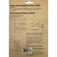 Vorschau: ABUS Hebe/Schiebetürschloß 3040 B SB braun 6338 Vorschau: ABUS Hebe/Schiebetürschloß 3040 B SB braun 6338