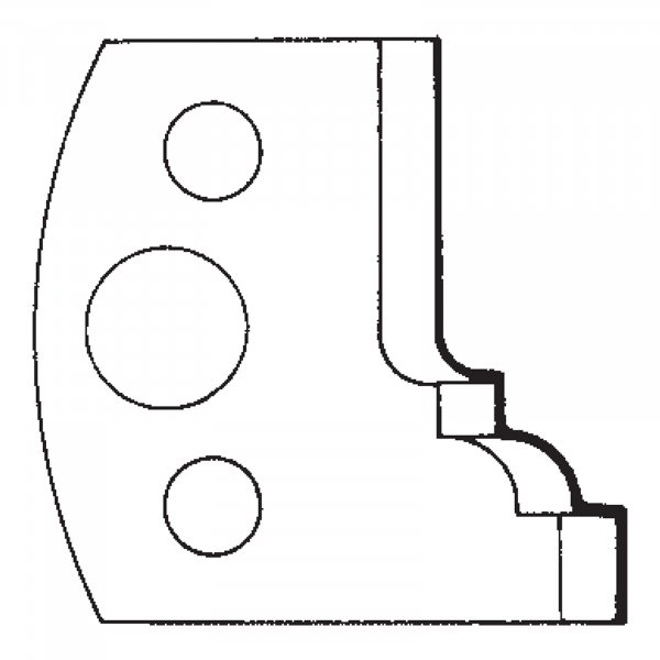 scheppach Abweiser Paar 63207770 ID.-NR. 100 129 120 wie Leitz 026320