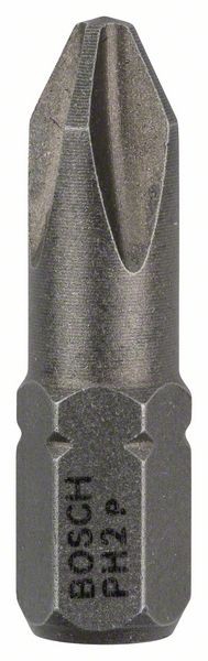BOSCH SCHRAUBERBIT EXTRA-HART, PH 2, 25 MM, 25ER-PACK