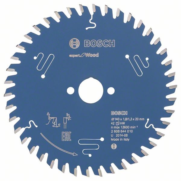 BOSCH KREISSÄGEBLATT EXPERT FOR WOOD, 140 X 20 X 1,8 MM, 42